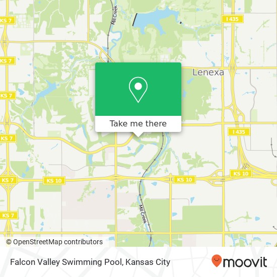 Falcon Valley Swimming Pool map