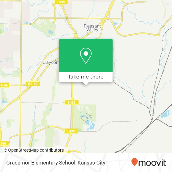 Mapa de Gracemor Elementary School