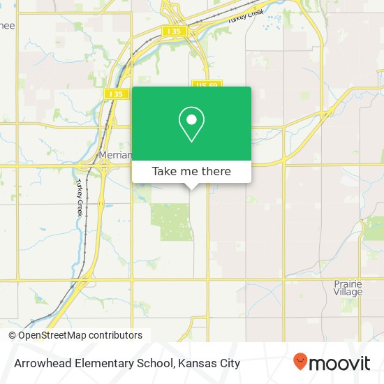 Mapa de Arrowhead Elementary School