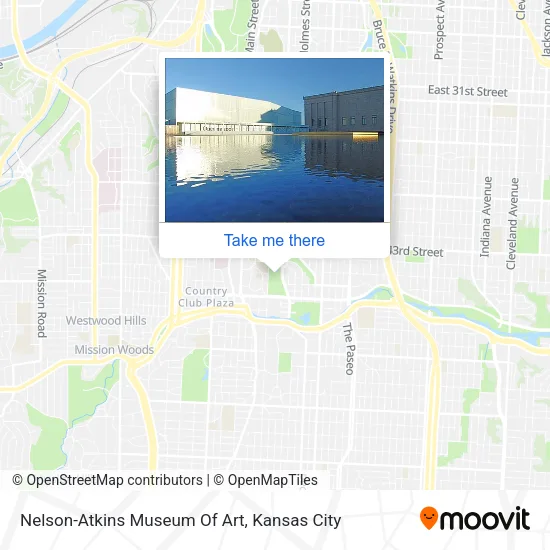 Nelson-Atkins Museum Of Art map