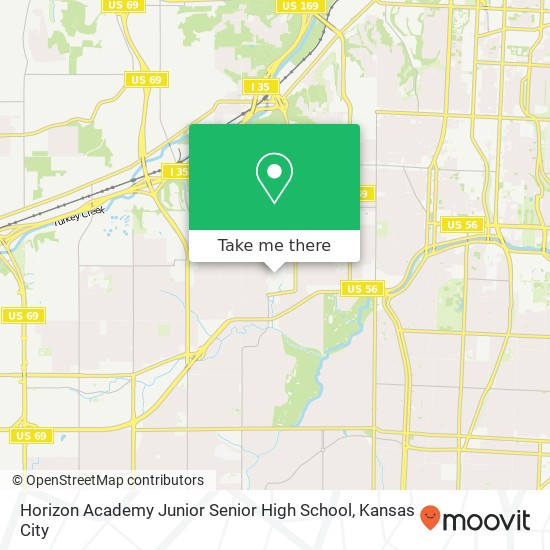 Horizon Academy Junior Senior High School map