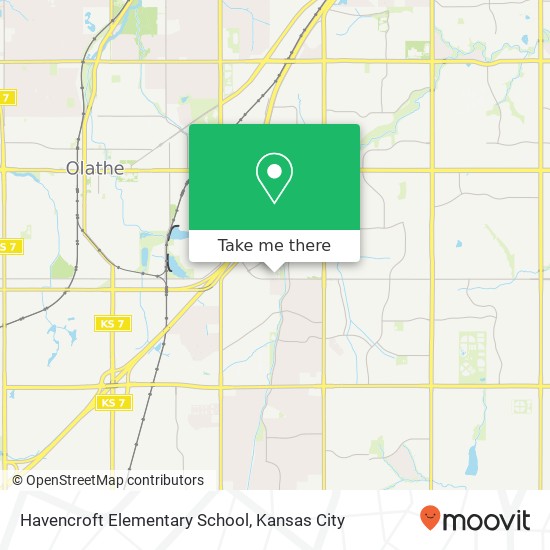 Havencroft Elementary School map