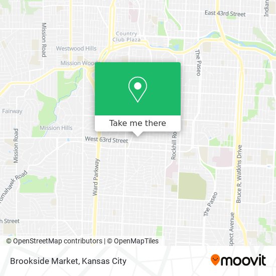 Brookside Market map