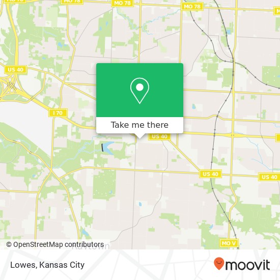 Lowes map