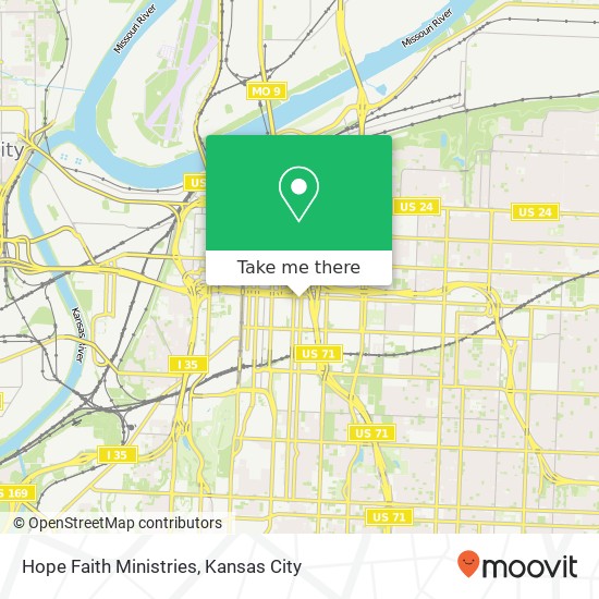 Hope Faith Ministries map