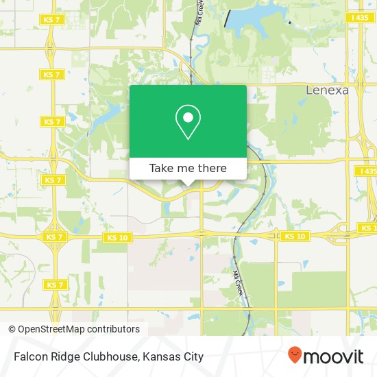 Falcon Ridge Clubhouse map
