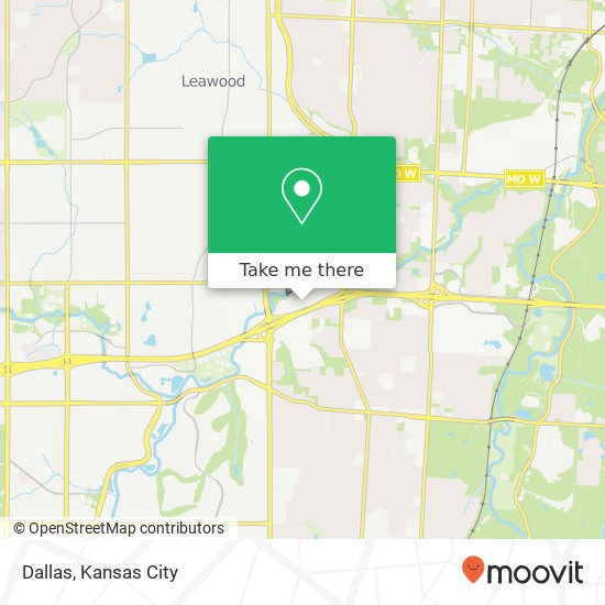 Mapa de Dallas
