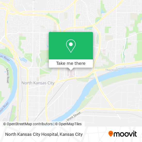 North Kansas City Hospital map