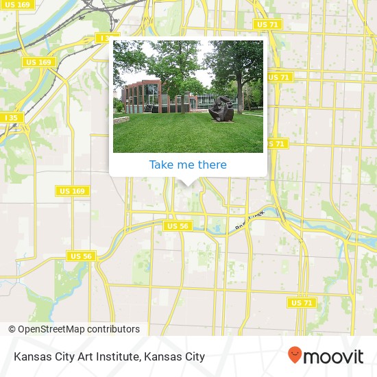 Kansas City Art Institute map