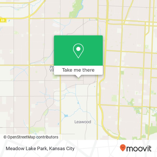 Mapa de Meadow Lake Park