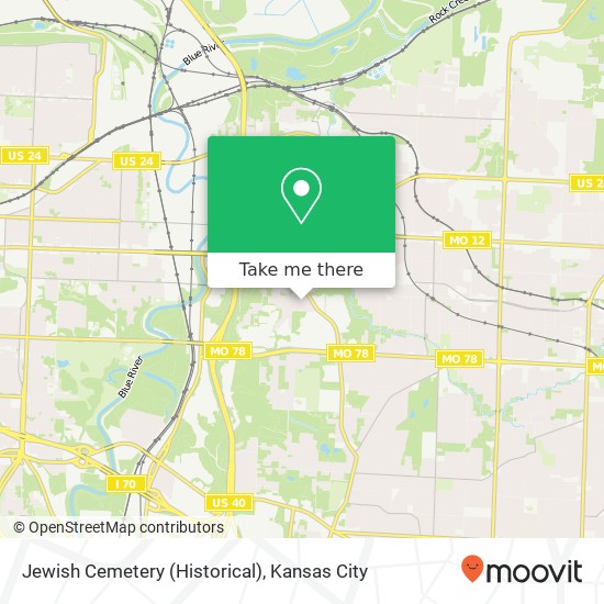 Jewish Cemetery (Historical) map