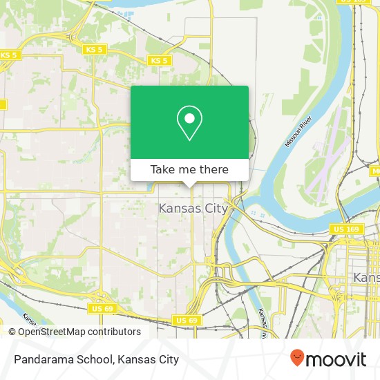Mapa de Pandarama School