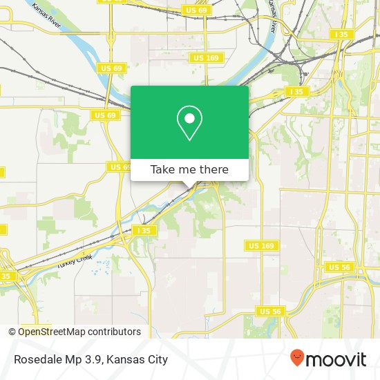 Rosedale Mp 3.9 map