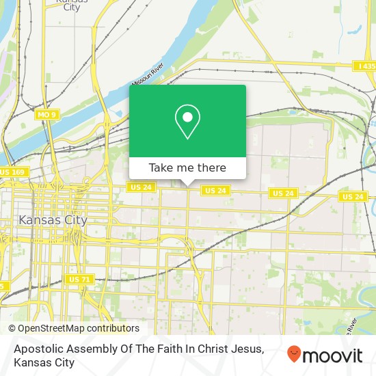 Apostolic Assembly Of The Faith In Christ Jesus map