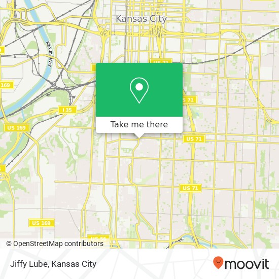 Jiffy Lube map