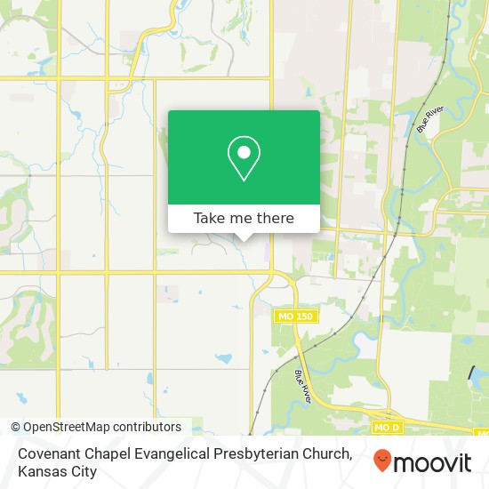 Mapa de Covenant Chapel Evangelical Presbyterian Church