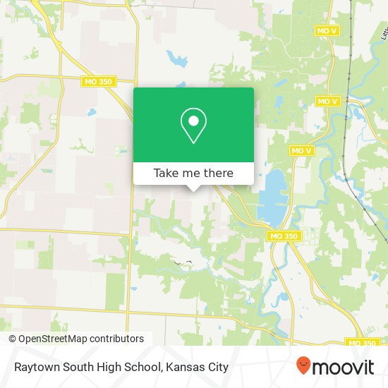 Raytown South High School map