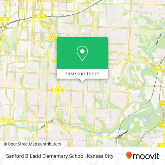 Sanford B Ladd Elementary School map