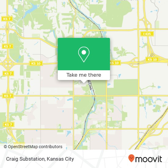 Craig Substation map