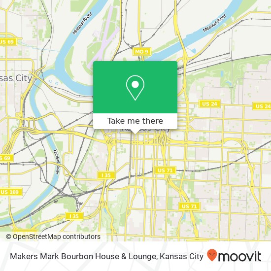 Makers Mark Bourbon House & Lounge map