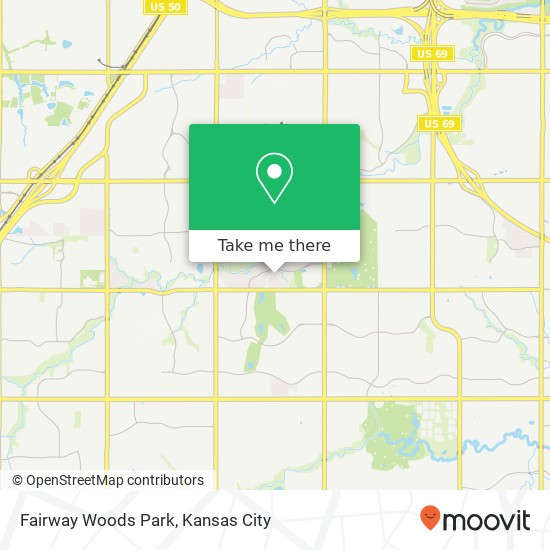 Mapa de Fairway Woods Park