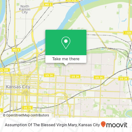 Mapa de Assumption Of The Blessed Virgin Mary