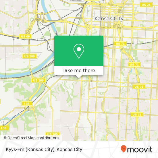 Mapa de Kyys-Fm (Kansas City)