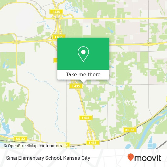 Mapa de Sinai Elementary School