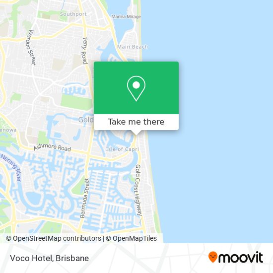 Voco Hotel map
