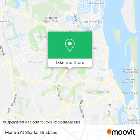 Mantra At Sharks map