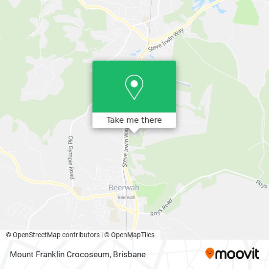 Mount Franklin Crocoseum map