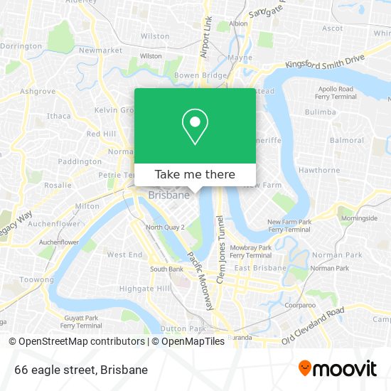 66 eagle street map