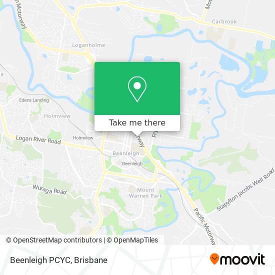 Beenleigh PCYC map