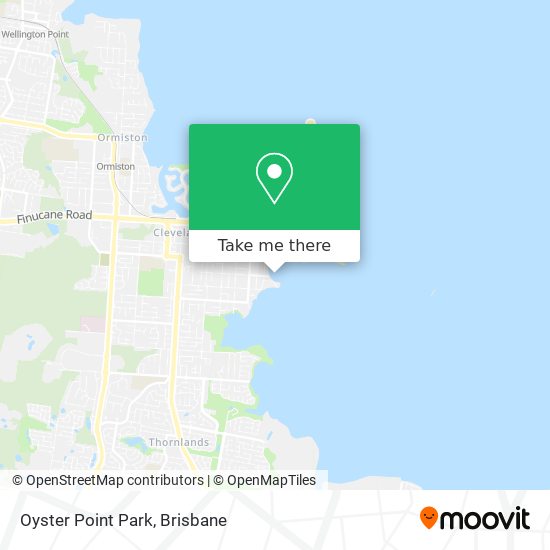 Oyster Point Park map