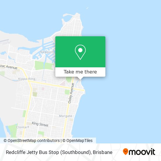 Redcliffe Jetty Bus Stop (Southbound) map