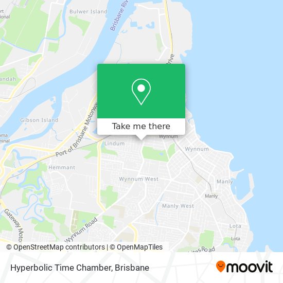 Hyperbolic Time Chamber map