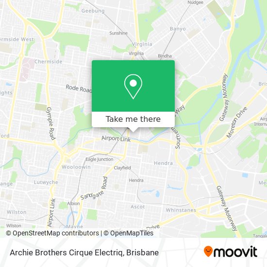 Archie Brothers Cirque Electriq map