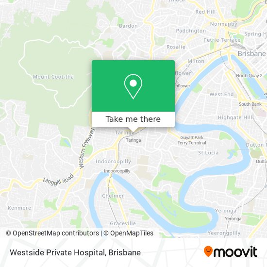 Westside Private Hospital map