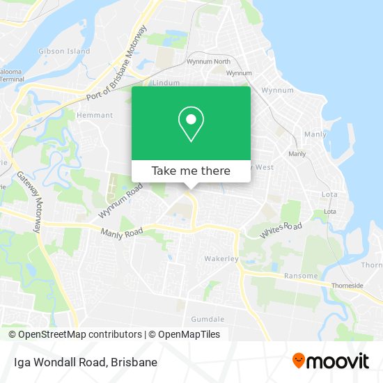 Iga Wondall Road map