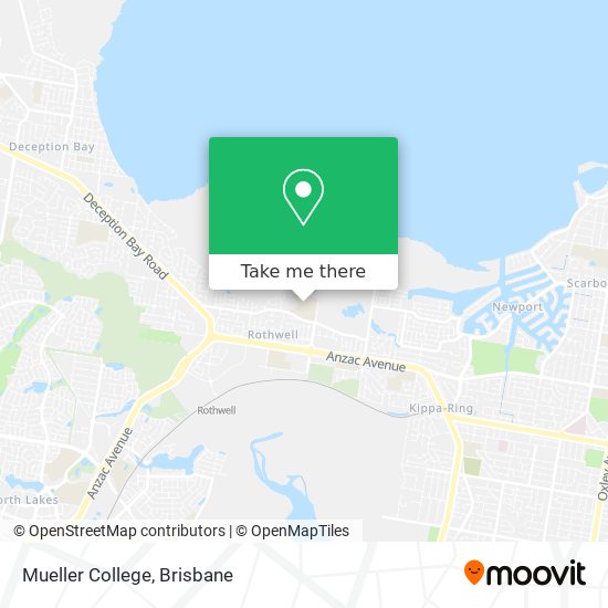 Mueller College map