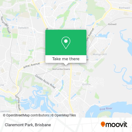 Claremont Park map