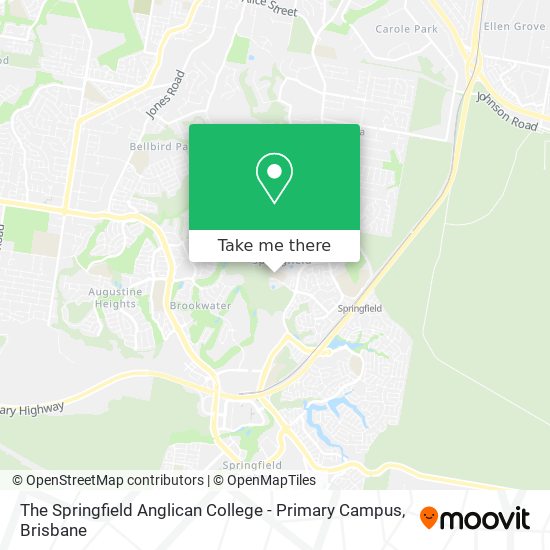 The Springfield Anglican College - Primary Campus map