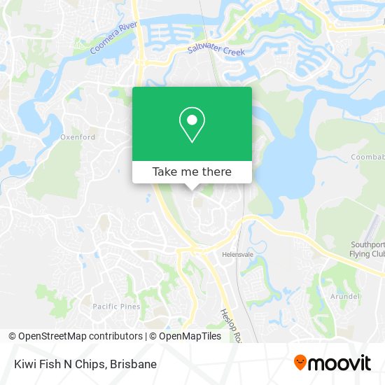 Kiwi Fish N Chips map