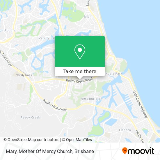 Mary, Mother Of Mercy Church map