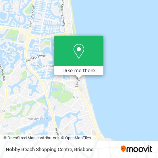 Nobby Beach Shopping Centre map