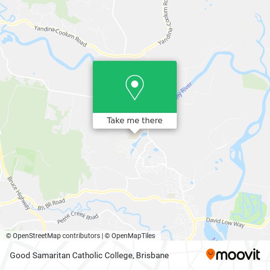 Good Samaritan Catholic College map