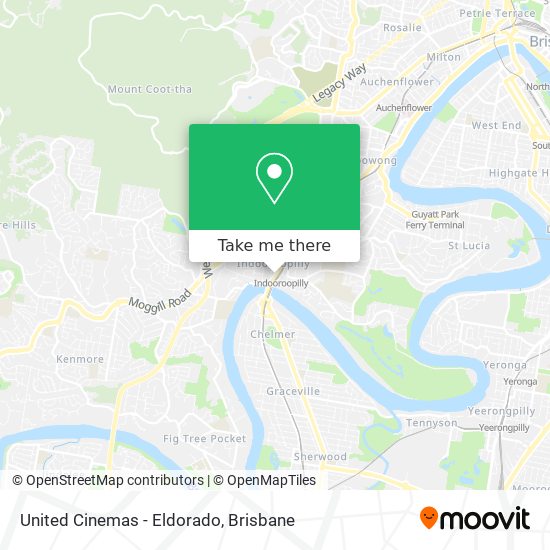 United Cinemas - Eldorado map