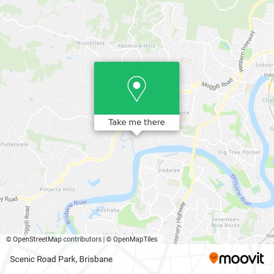 Scenic Road Park map