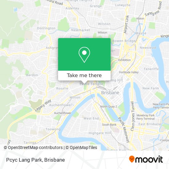 Pcyc Lang Park map