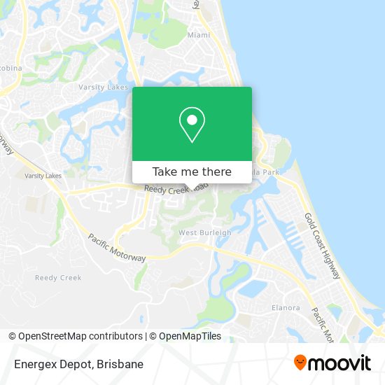 Energex Depot map